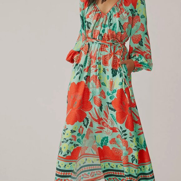 FARM Rio Dresses & Skirts - FARM RIO POPPY MAXI DRESS